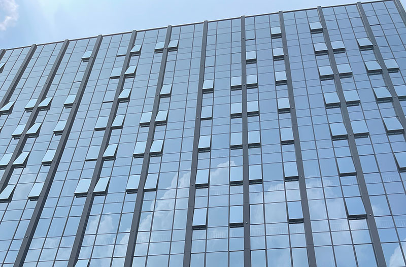 產業(yè)園改造玻璃幕墻
